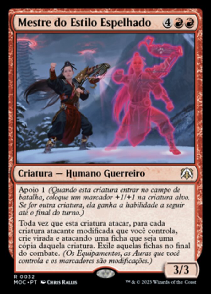Mestre do Estilo Espelhado - March of the Machine Commander