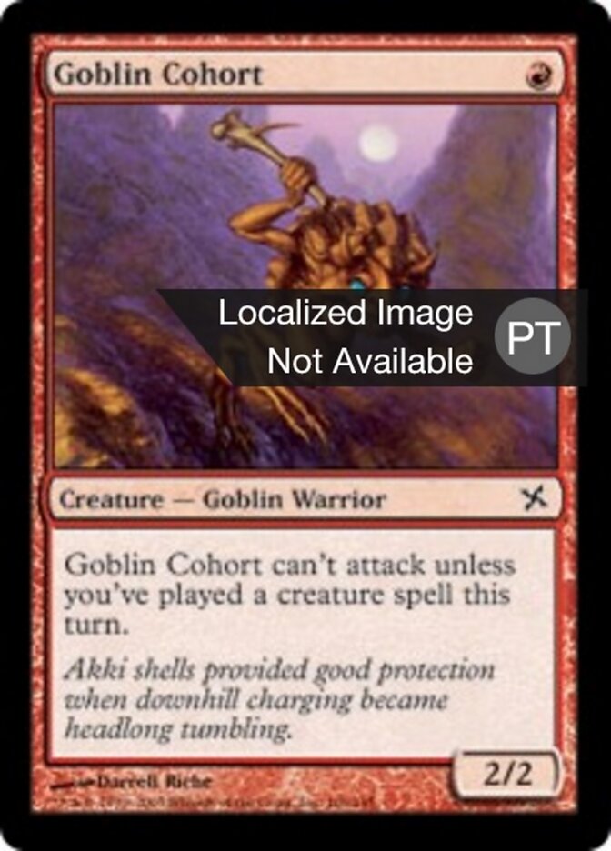 Coorte Goblin - Betrayers of Kamigawa