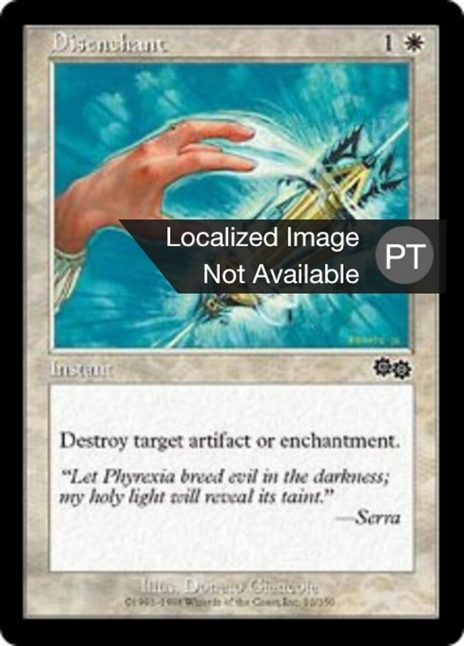Desencantar - Urza's Saga