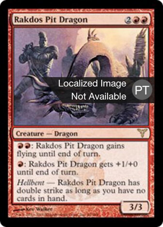 Dragão do Antro de Rakdos - Dissension