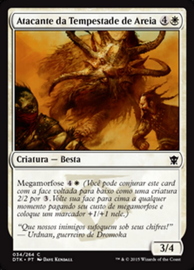 Atacante da Tempestade de Areia - Dragons of Tarkir