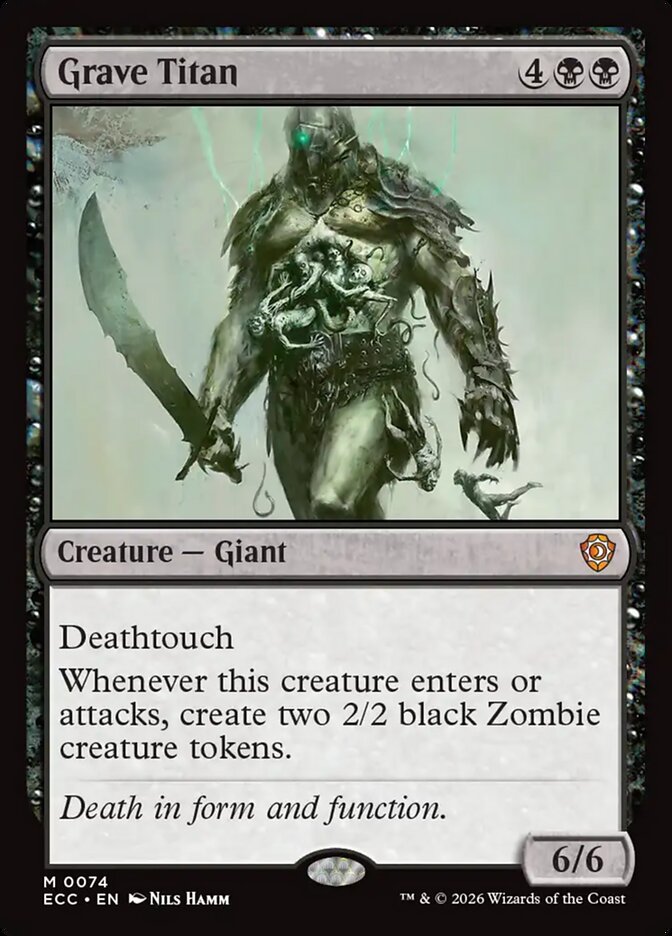 Grave Titan - Lorwyn Eclipsed Commander