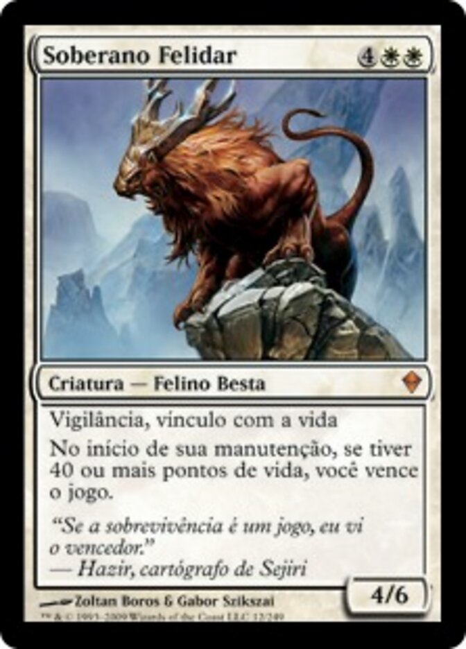 Soberano Felidar - Zendikar