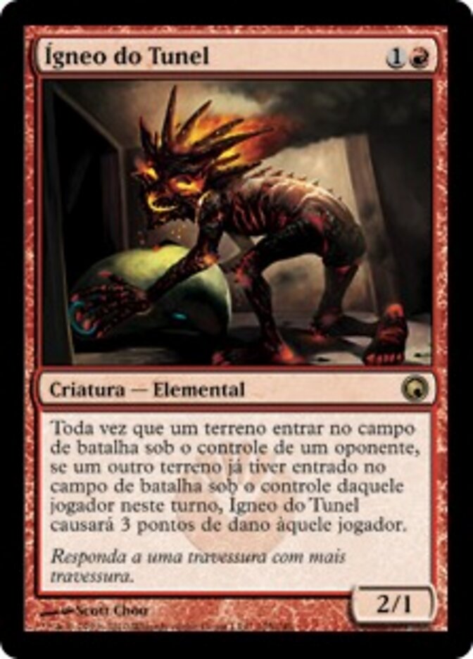 Ígneo do Tunel - Scars of Mirrodin