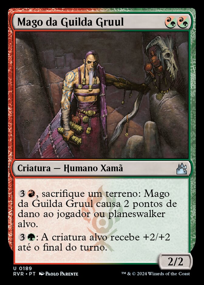 Mago da Guilda Gruul - Ravnica Remastered