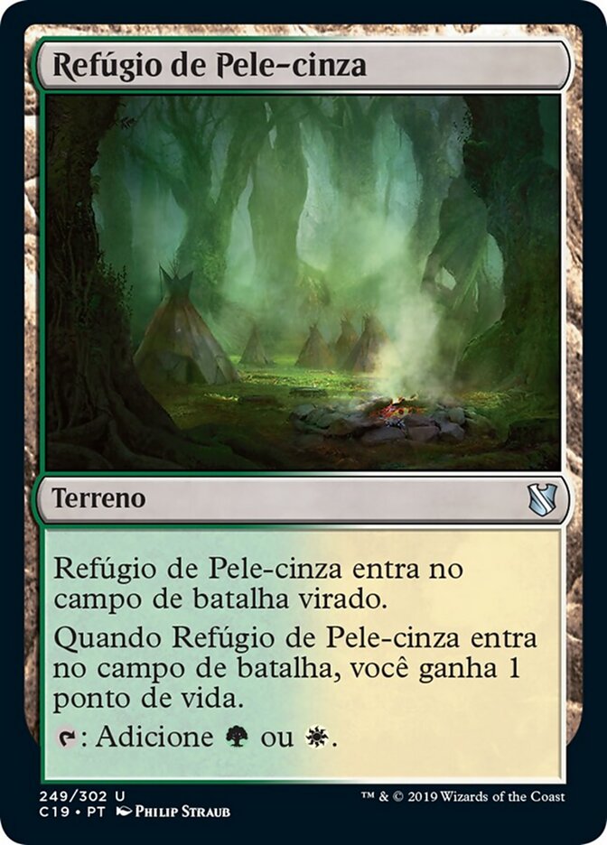 Refúgio de Pele-cinza - Commander 2019