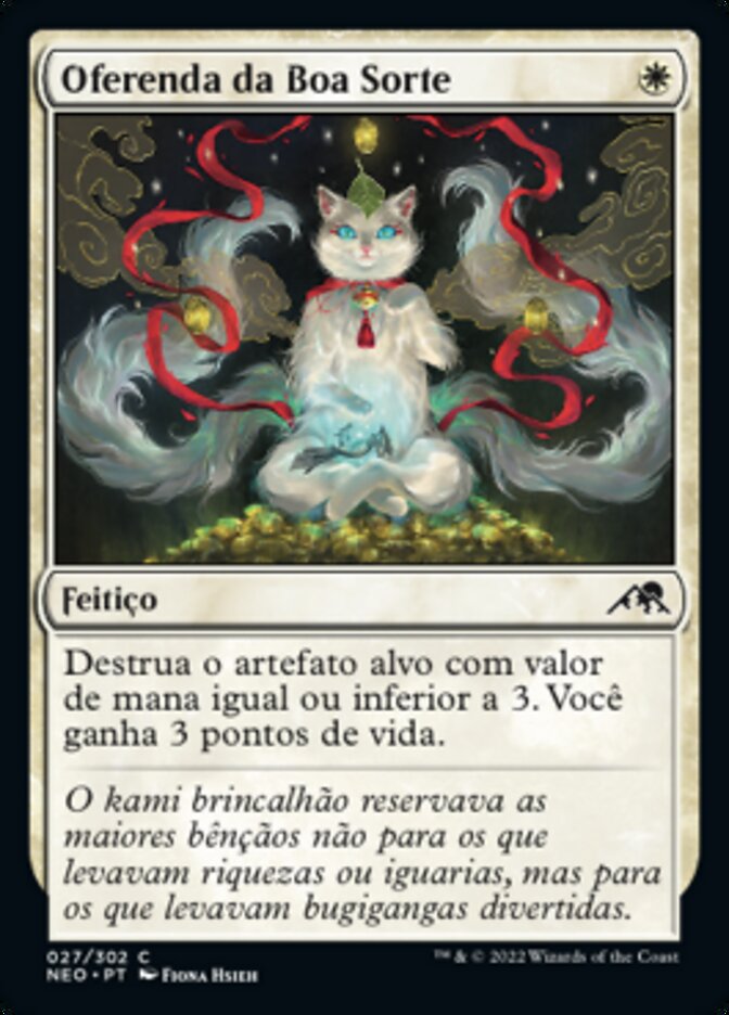Oferenda da Boa Sorte - Kamigawa: Neon Dynasty
