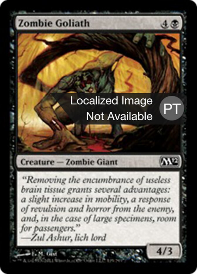 Golias Zumbi - Magic 2012