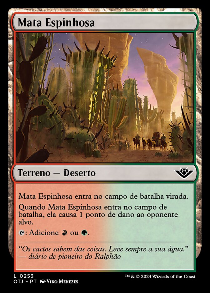 Mata Espinhosa - Outlaws of Thunder Junction