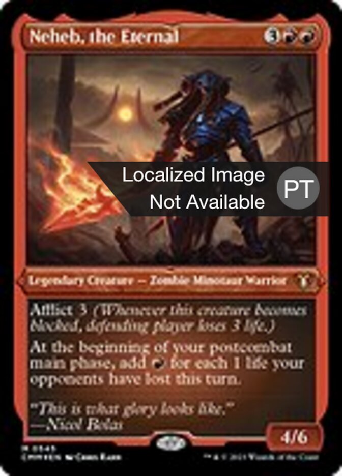 Neheb, o Eterno - Commander Masters