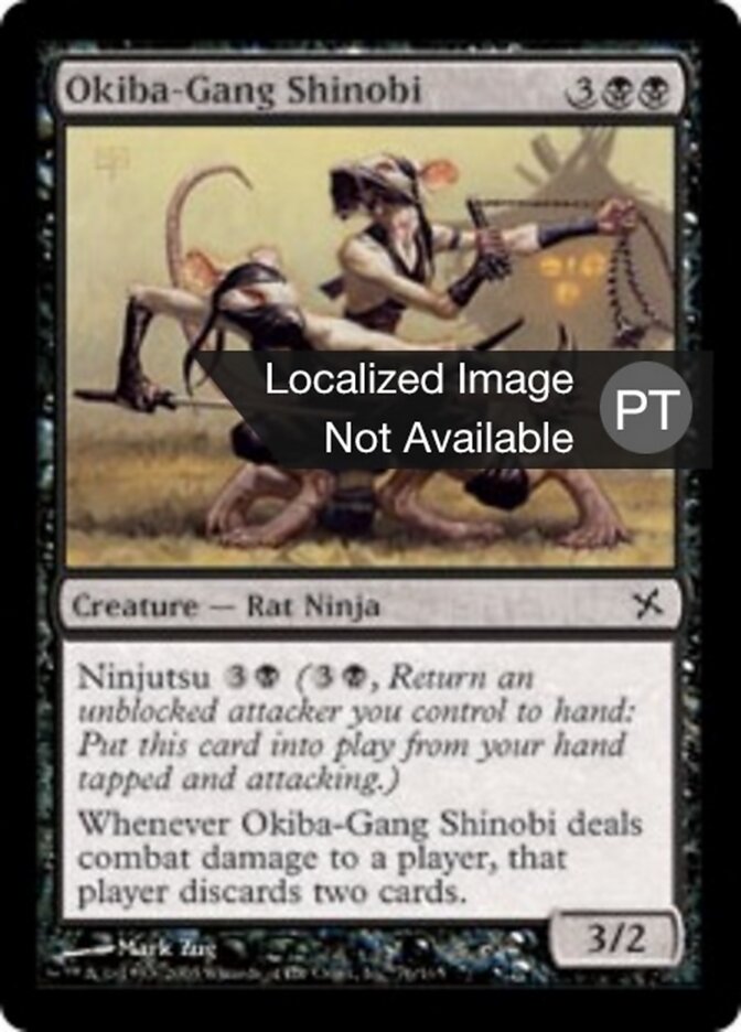 Shinobi do Bando de Okiba - Betrayers of Kamigawa