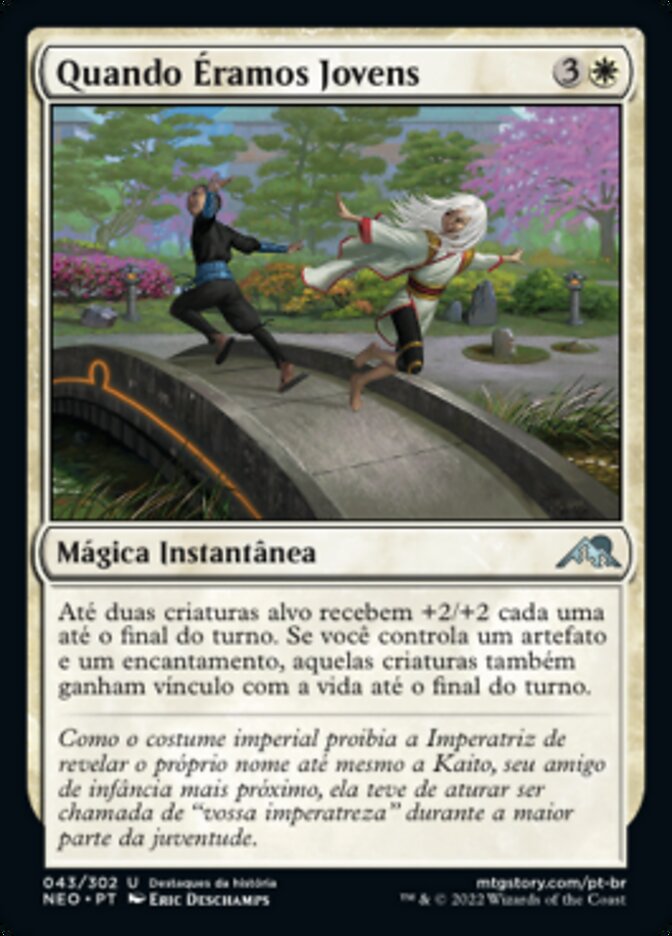 Quando Éramos Jovens - Kamigawa: Neon Dynasty