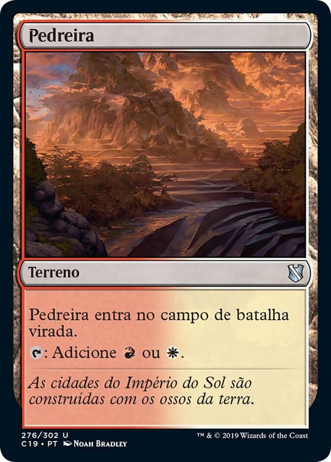 Pedreira - Commander 2019