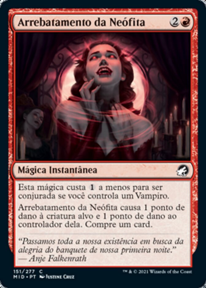 Arrebatamento da Neófita - Innistrad: Midnight Hunt