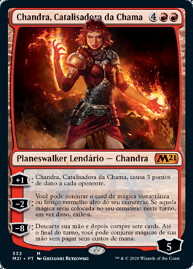Chandra, Catalisadora da Chama - Core Set 2021