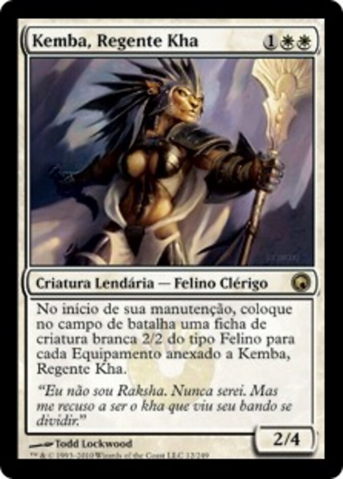 Kemba, Regente Kha - Scars of Mirrodin