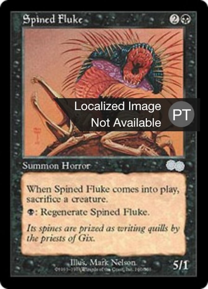 Fascíola Espinhenta - Urza's Saga
