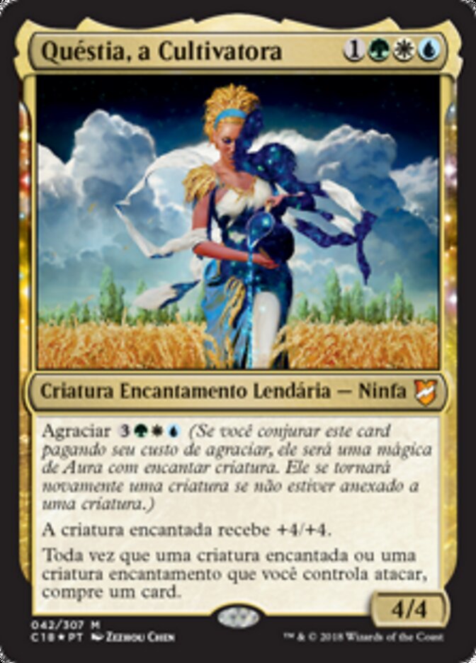 Quéstia, a Cultivatora - Commander 2018