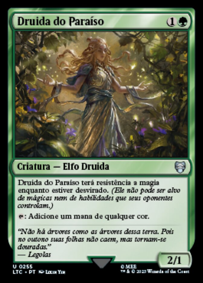 Druida do Paraíso - Tales of Middle-earth Commander
