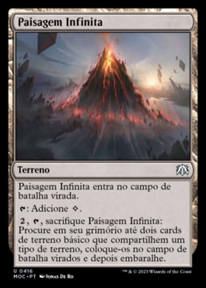 Paisagem Infinita - March of the Machine Commander