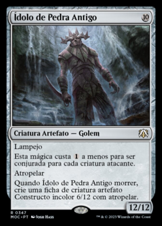 Ídolo de Pedra Antigo - March of the Machine Commander
