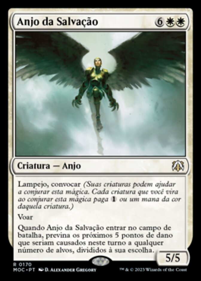 Anjo da Salvação - March of the Machine Commander