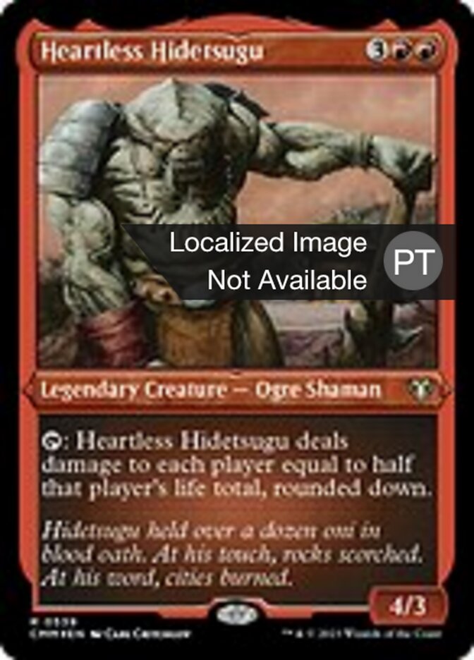 Hidetsugu Impiedoso - Commander Masters