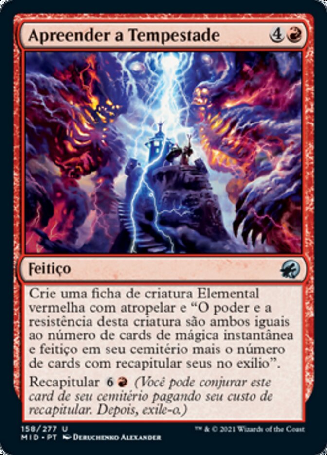 Apreender a Tempestade - Innistrad: Midnight Hunt