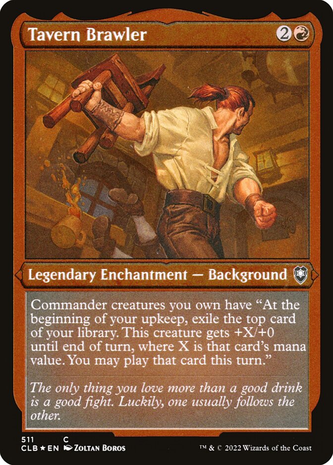 Tavern Brawler - Commander Legends: Battle for Baldur's Gate