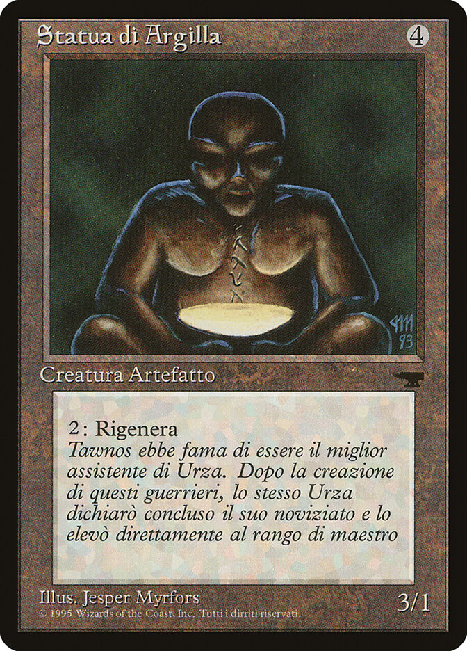 Statua di Argilla - Rinascimento
