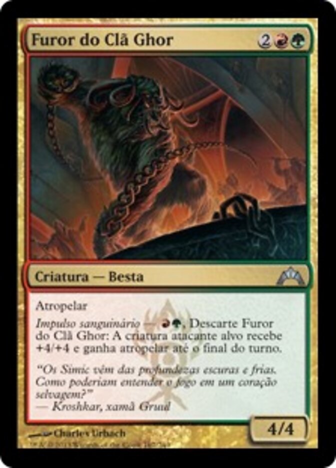 Furor do Clã Ghor - Gatecrash