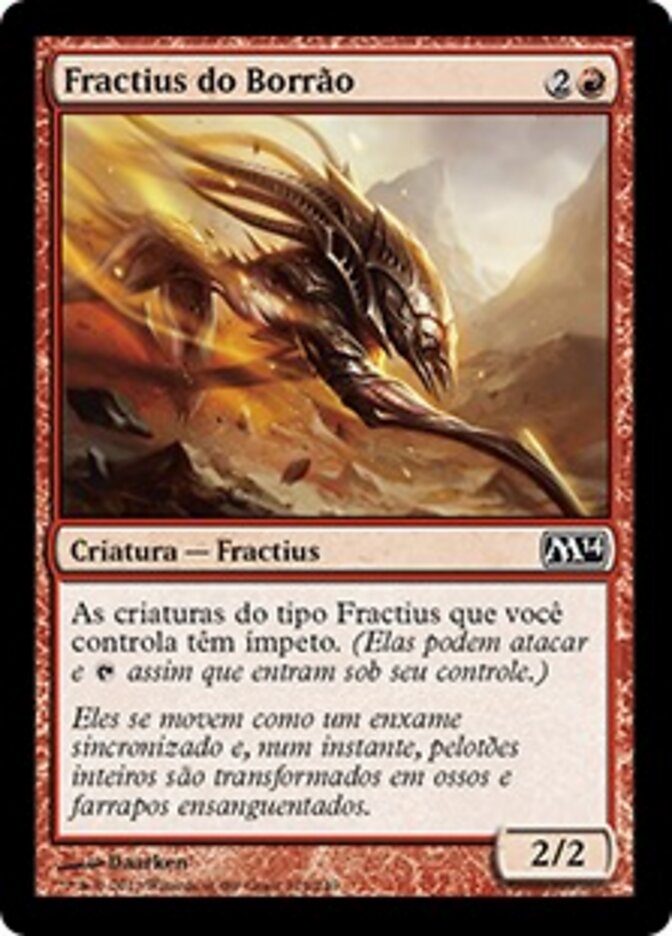 Fractius do Borrão - Magic 2014