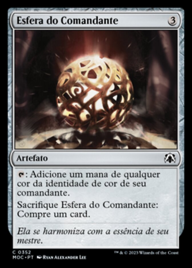 Esfera do Comandante - March of the Machine Commander