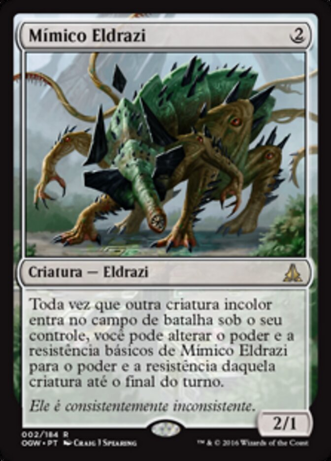 Mímico Eldrazi - Oath of the Gatewatch