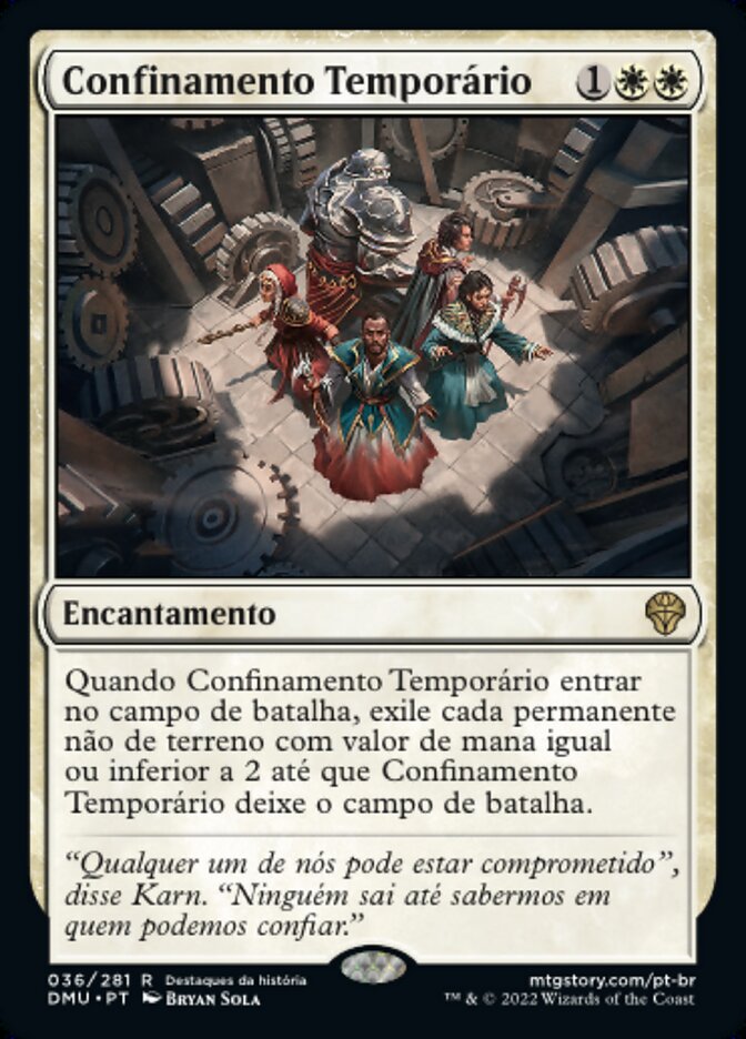 Confinamento Temporário - Dominaria United