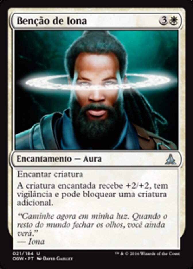 Benção de Iona - Oath of the Gatewatch