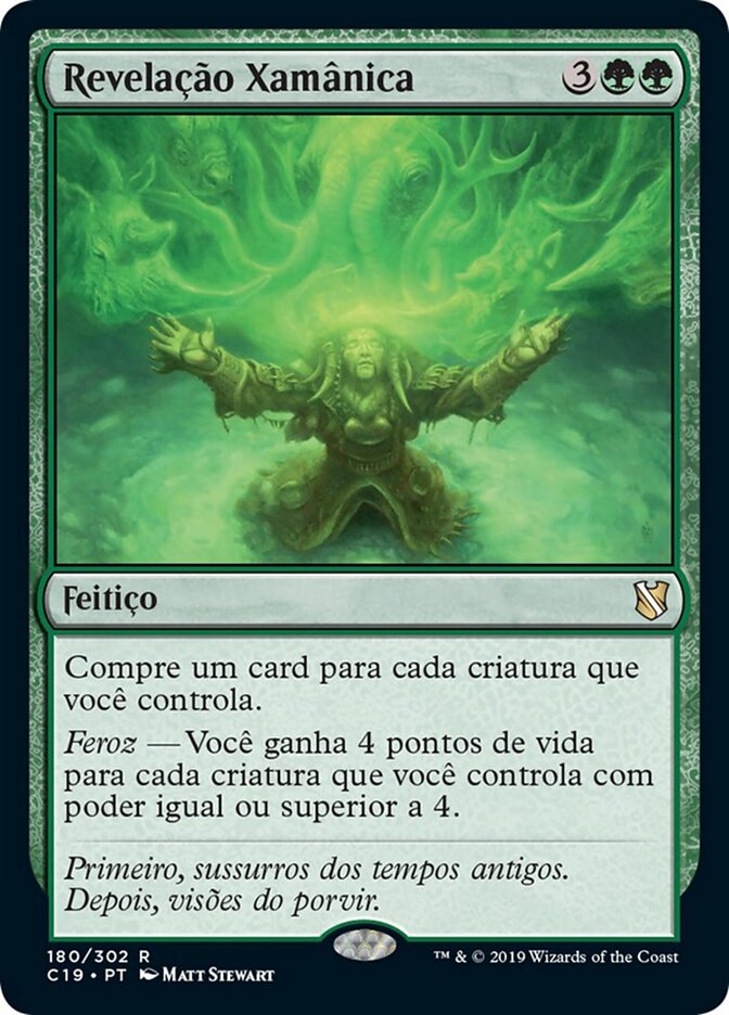 Revelação Xamânica - Commander 2019