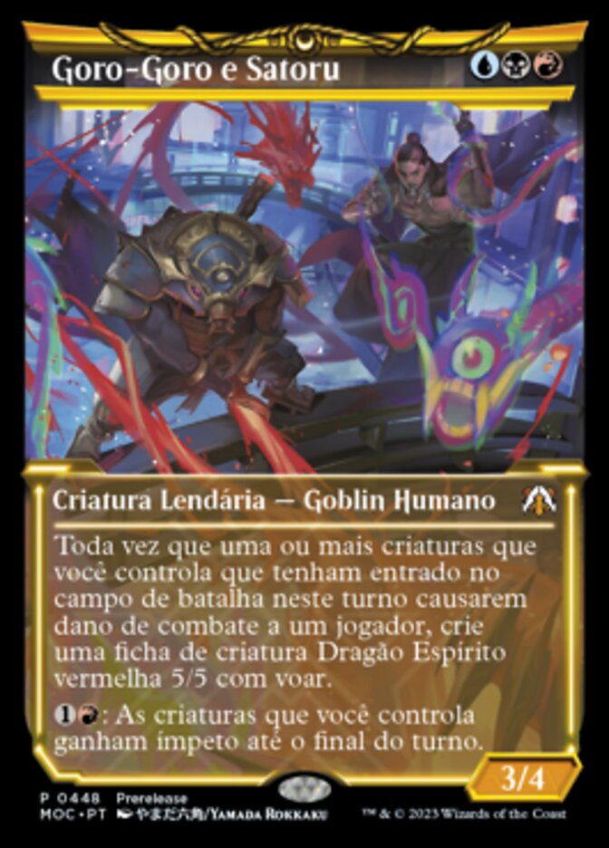 Goro-Goro e Satoru - March of the Machine Commander