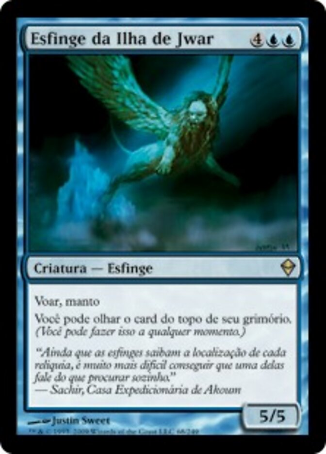 Esfinge da Ilha de Jwar - Zendikar