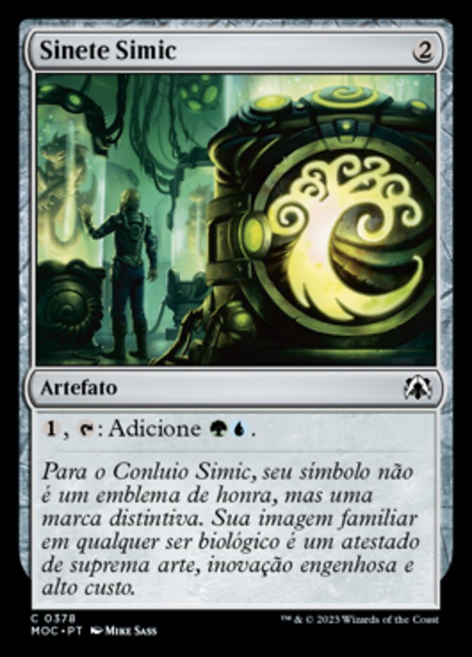 Sinete Simic - March of the Machine Commander