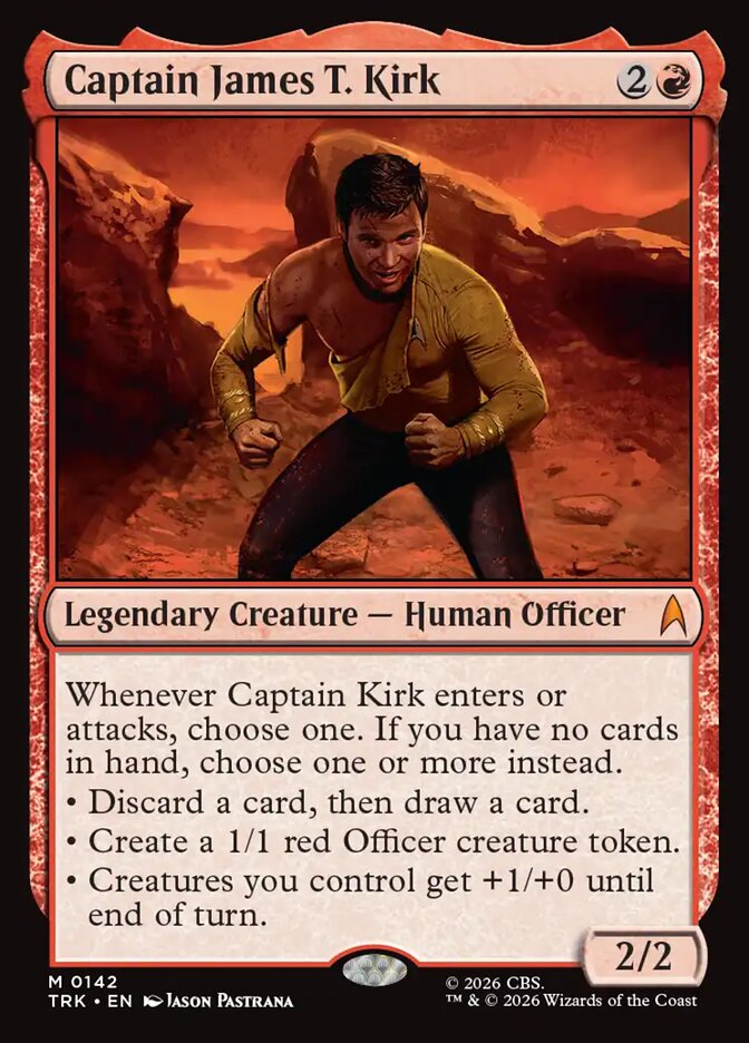Captain James T. Kirk - Star Trek