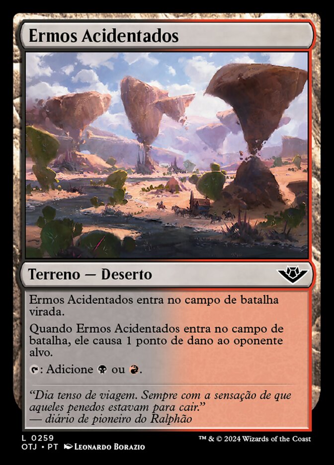 Ermos Acidentados - Outlaws of Thunder Junction