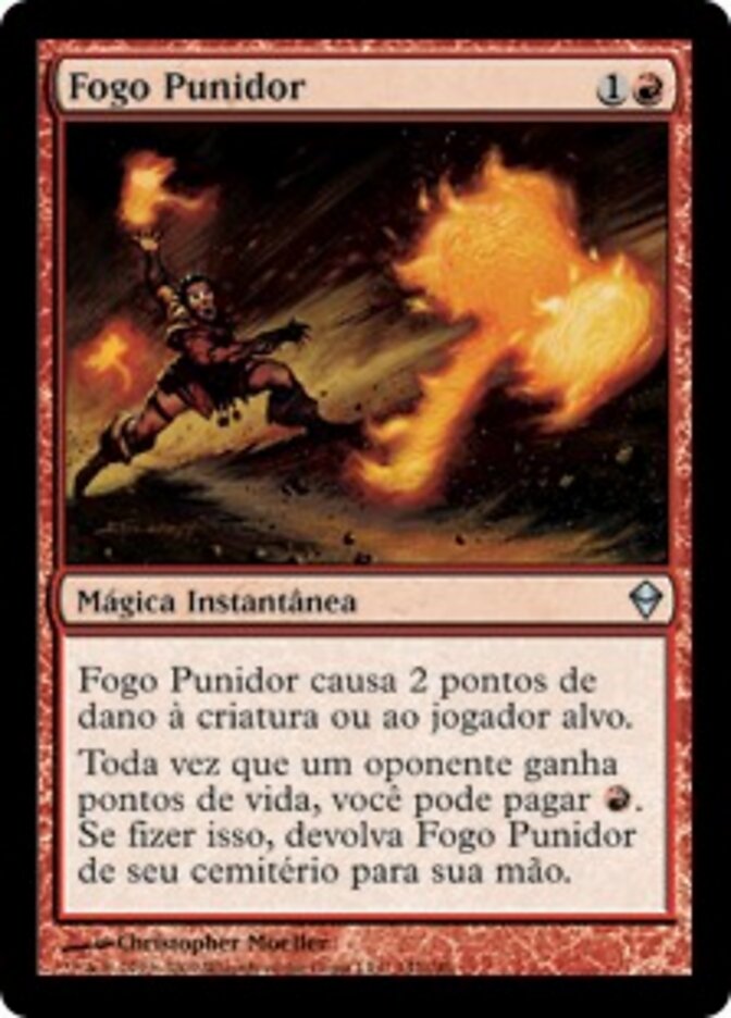 Fogo Punidor - Zendikar