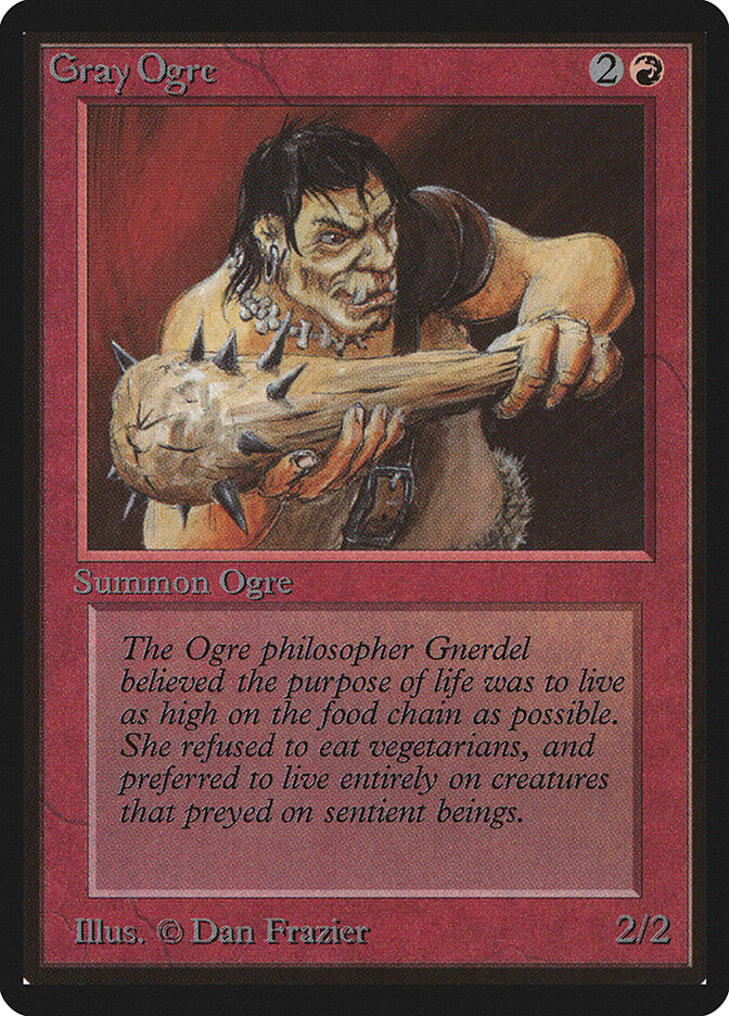 Gray Ogre - Limited Edition Beta
