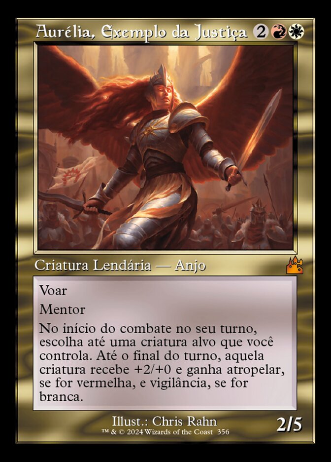 Aurélia, Exemplo da Justiça - Ravnica Remastered