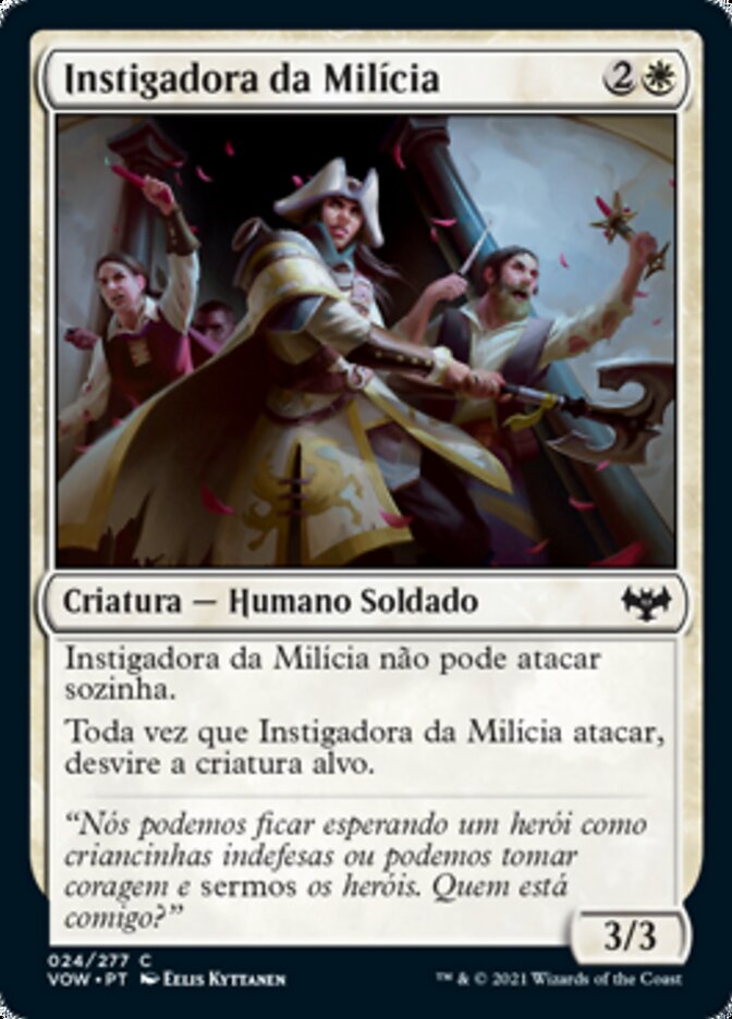 Instigadora da Milícia - Innistrad: Crimson Vow
