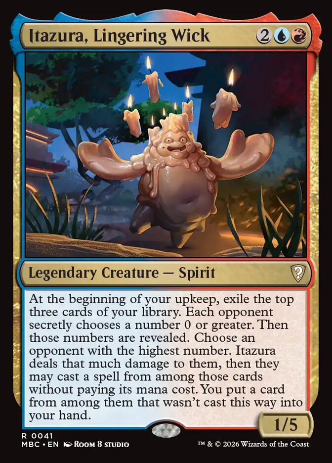 Itazura, Lingering Wick - Mystery Booster Commander Edition
