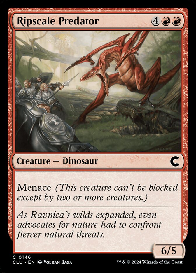 Ripscale Predator - Ravnica: Clue Edition