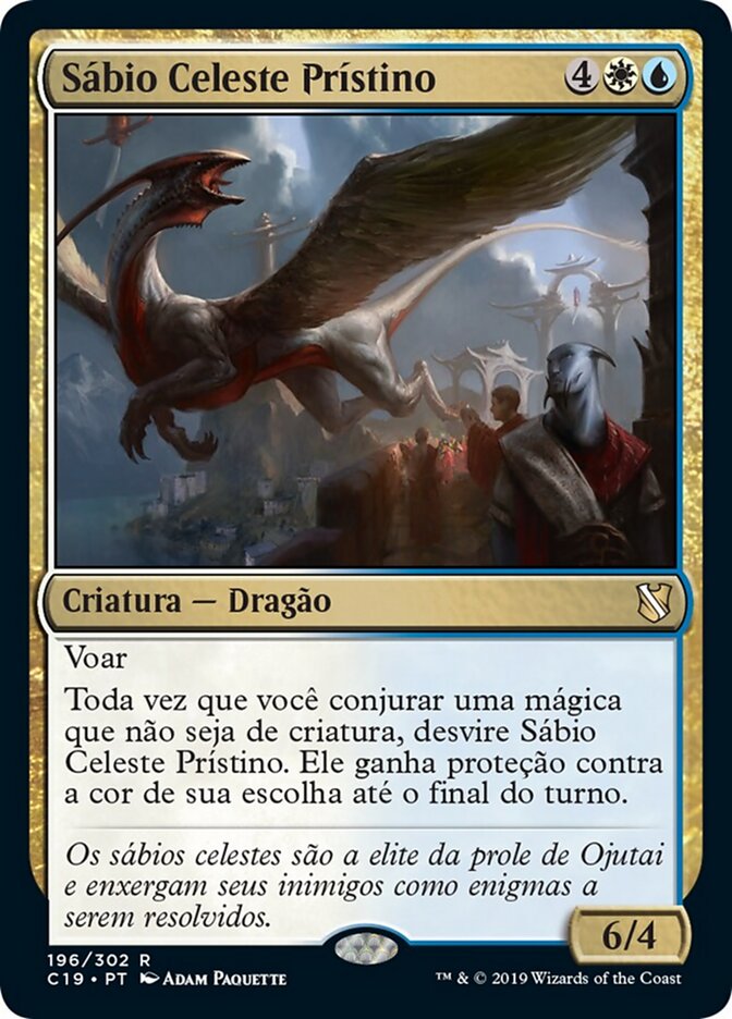Sábio Celeste Prístino - Commander 2019