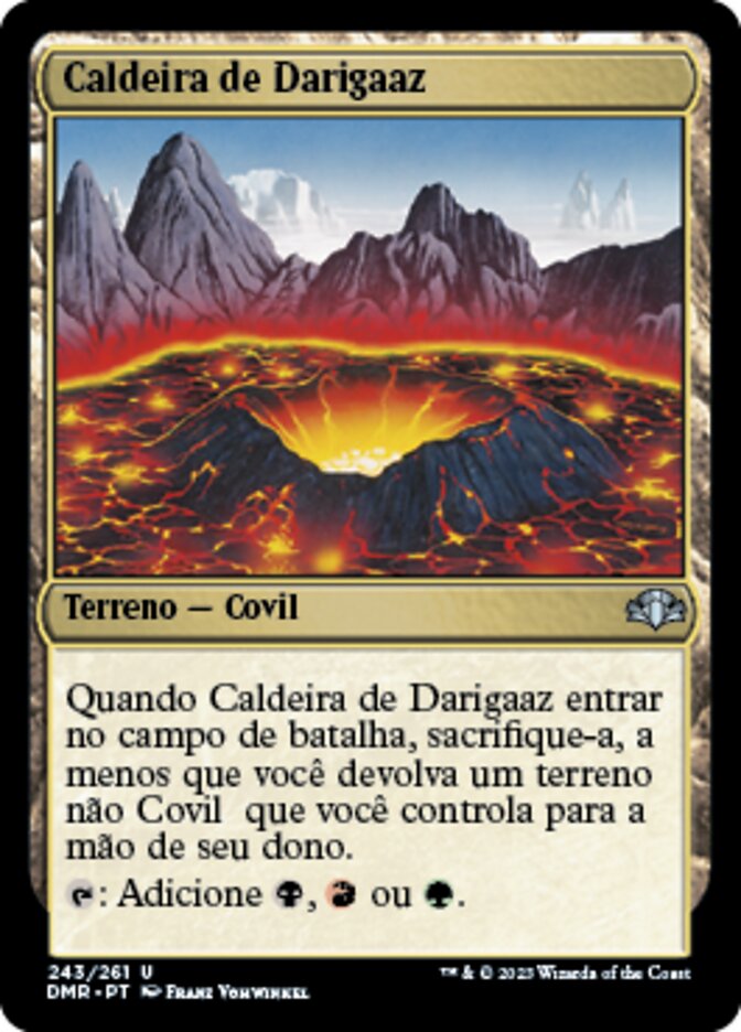 Caldeira de Darigaaz - Dominaria Remastered